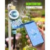 imageRAINPOINT Bluetooth Hose Timer with Brass InletSmart Water Timer for Garden Hose with Rain DelayManualAuto Watering App ControlSmart Water Timer
