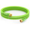 imageRAINPOINT Garden Hose 100ft  lightweight Heavy Duty Water Hose with Swivel Handle  Flexible Hybrid Rubber 58quot Male to Female10ft
