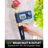 imageRAINPOINT Sprinkler Timer 100 Metal Water Pipe Water Timer for Garden Hose Programmable Hose Controller with Manual WateringRain Delay Automatic Drip Irrigation System for Lawn 1 Outlet