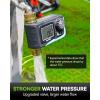 imageRAINPOINT Sprinkler Timer 100 Metal Water Pipe Water Timer for Garden Hose Programmable Hose Controller with Manual WateringRain Delay Automatic Drip Irrigation System for Lawn 1 Outlet