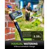 imageRAINPOINT Sprinkler Timer 100 Metal Water Pipe Water Timer for Garden Hose Programmable Hose Controller with Manual WateringRain Delay Automatic Drip Irrigation System for Lawn 1 Outlet