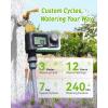 imageRAINPOINT Sprinkler Timer Outdoor Water Timer for Garden Hose Programmable Watering Irrigation Timer with Rain DelayManual V2 2024 ReleasePlasticMetal