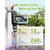 imageRAINPOINT Sprinkler Timer Outdoor Water Timer for Garden Hose Programmable Watering Irrigation Timer with Rain DelayManual V2 2024 ReleasePlasticPlastic