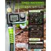 imageRAINPOINT Sprinkler Timer Programmable Water Timer for Garden Hose Outdoor Soaker Hose Timed with Rain DelayManualAutomatic Watering System Digital Irrigation for Yard Lawn 1 OutletBrass