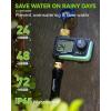imageRAINPOINT Sprinkler Timer Programmable Water Timer for Garden Hose Outdoor Soaker Hose Timed with Rain DelayManualAutomatic Watering System Digital Irrigation for Yard Lawn 1 OutletBrass