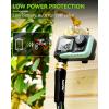 imageRAINPOINT Sprinkler Timer Programmable Water Timer for Garden Hose Outdoor Soaker Hose Timed with Rain DelayManualAutomatic Watering System Digital Irrigation for Yard Lawn 1 OutletBrass