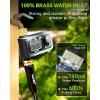 imageRAINPOINT Sprinkler Timer Programmable Water Timer for Garden Hose Outdoor Soaker Hose Timed with Rain DelayManualAutomatic Watering System Digital Irrigation for Yard Lawn 1 OutletBrass