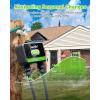 imageRainPoint WiFi Water Timer for Garden Hose with Brass Inlet 2Zone Smart Hose Timer WiFi Irrigation Controller Automatic Sprinkler Watering System for Lawns and YardGreen