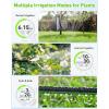 imageRainPoint WiFi Water Timer for Garden Hose with Brass Inlet 2Zone Smart Hose Timer WiFi Irrigation Controller Automatic Sprinkler Watering System for Lawns and YardGreen