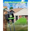 imageRainPoint WiFi Water Timer for Garden Hose with Brass Inlet 2Zone Smart Hose Timer WiFi Irrigation Controller Automatic Sprinkler Watering System for Lawns and YardGreen