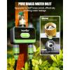 imageRainPoint WiFi Water Timer for Garden Hose with Brass Inlet 2Zone Smart Hose Timer WiFi Irrigation Controller Automatic Sprinkler Watering System for Lawns and YardGreen