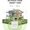 imageRAINPOINT 8 Zone Smart Sprinkler Controller  Local Weather Intelligence WiFi Sprinkler System Controller Easy Install APP Control Irrigation System Sprinkler Timer for Garden Yard