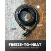 imageRAINPOINT Short Garden Hose 3ft x 58quot Water Hose Heavy Duty Flexible Lightweight Durable Hybrid Hose with Swivel Handle for Yard Car Wash Pets No Kink Male to Female Fittings5FT