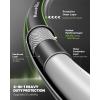 imageRAINPOINT Short Garden Hose 3ft x 58quot Water Hose Heavy Duty Flexible Lightweight Durable Hybrid Hose with Swivel Handle for Yard Car Wash Pets No Kink Male to Female Fittings5FT