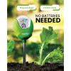imageRAINPOINT Soil Moisture Meter for Plants  Accurate Plant Water Meter for Houseplants and Outdoor PlantsGardeningFarmingNo Batteries NeededWhiteGreen
