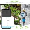 imageRAINPOINT Sprinkler Timer WiFi Water Timer for Garden Hose Smart Irrigation Controller APP Remote Control 24Ghz WiFi ConnectionBluetooth Connection
