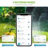 imageRAINPOINT Sprinkler Timer WiFi Water Timer for Garden Hose Smart Irrigation Controller APP Remote Control 24Ghz WiFi ConnectionBluetooth Connection