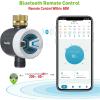 imageRAINPOINT Sprinkler Timer WiFi Water Timer for Garden Hose Smart Irrigation Controller APP Remote Control 24Ghz WiFi ConnectionBluetooth Connection