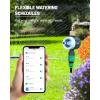 imageRAINPOINT Sprinkler Timer WiFi Water Timer for Garden Hose Smart Irrigation Controller APP Remote Control 24Ghz WiFi ConnectionWiFi Connection