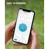 imageRAINPOINT Sprinkler Timer WiFi Water Timer for Garden Hose Smart Irrigation Controller APP Remote Control 24Ghz WiFi ConnectionWiFi Connection