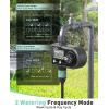 imageRAINPOINT Sprinkler Timer with 3 Individual Programs Hose Timer Brass Inlet Water Timer for Garden Hose AutomaticManual Irrigation Timer System for Specific Days or Daily Outdoor Lawn WateringPlastic