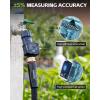imageRAINPOINT Water Flow Meter Measure Consumption and Flow Rate up to 99999 GallonLiter 5 Accuracy Water Meter for RV Garden Hose Pool Lawn Sprinkler ampamp Nozzle SprayerPlastic