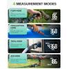 imageRAINPOINT Water Flow Meter Measure Consumption and Flow Rate up to 99999 GallonLiter 5 Accuracy Water Meter for RV Garden Hose Pool Lawn Sprinkler ampamp Nozzle SprayerPlastic