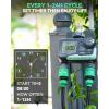 imageRAINPOINT Water Timer for Garden Hose  2 Zone Sprinkler Timer with Rain DelayManual WateringAutomatic Irrigation for Yard Lawn2