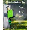 imageRAINPOINT WiFi Hose Timer Brass Inlet Smart Sprinkler Timer for Watering WiFi Watering Timer for Garden Hose with Hub APP ampamp Voice Control Automatic Irrigation System for Lawns and YardWater Timer with WiFi Hub