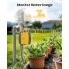 imageRAINPOINT WiFi Water Timer Smart Hose Timer WiFi Irrigation Controller Wireless Watering System Valve APP ampamp Voice Control WeatherBased Automatic Rain Delay Brass InletTimer without WiFi hub