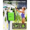 imageRAINPOINT WiFi Water Timer Smart Sprinkler Hose Timer with Antenna Gateway with LAN Port Support WiFi Ethernet Connection App Remote Control WeatherBased Smart Watering for Lawn Garden