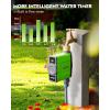 imageRAINPOINT WiFi Water Timer Smart Sprinkler Hose Timer with Antenna Gateway with LAN Port Support WiFi Ethernet Connection App Remote Control WeatherBased Smart Watering for Lawn Garden