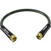 imageRAINPOINT Short Garden Hose 3ft x 58quot Water Hose Heavy Duty Flexible Lightweight Durable Hybrid Hose with Swivel Handle for Yard Car Wash Pets No Kink Male to Female Fittings3FT