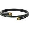 imageRAINPOINT Short Garden Hose 3ft x 58quot Water Hose Heavy Duty Flexible Lightweight Durable Hybrid Hose with Swivel Handle for Yard Car Wash Pets No Kink Male to Female Fittings5FT