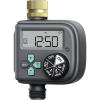 imageRAINPOINT Sprinkler Timer with 3 Different Programs Waterproof Hose Timer Brass Inlet with Rain DelayManualAutomatic Irrigation System 1 OutletMetal