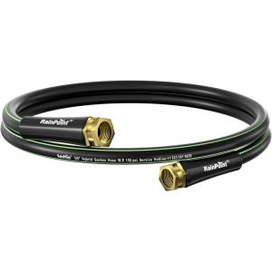 imageRAINPOINT Short Garden Hose 3ft x 58quot Water Hose Heavy Duty Flexible Lightweight Durable Hybrid Hose with Swivel Handle for Yard Car Wash Pets No Kink Male to Female Fittings5FT