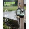 imageRAINPOINT Sprinkler Timer  Cycle ampamp Soak Water Timer for Garden Hose with Rain DelayAutomatic WateringManual Watering Programmable for Lawn Yard Irrigation System Outdoor