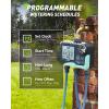 imageProgrammable Sprinkler Timer for Garden Hose Automatic Digital ControlMetal