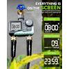 imageRAINPOINT Water Timer for Garden Hose  2 Zone Sprinkler Timer with Rain DelayManual WateringAutomatic Irrigation for Yard Lawn1