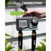 imageRAINPOINT Water Timer for Garden Hose  Sprinkler Timer with Brass Swivel  Rain DelayManual WateringAutomatic Irrigation Programmable Faucet for Yard 2 Outlet1